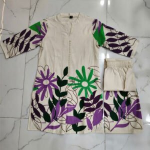 Ladies Cotton Printed Co-Ord Set