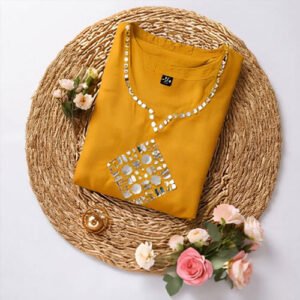Ladies Cotton Embroidered Kurti